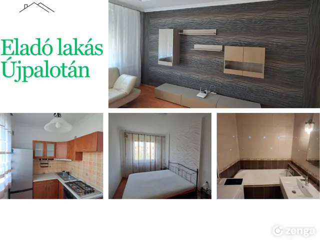 Eladó lakás Budapest XV. kerület, Újpalota 61 nm