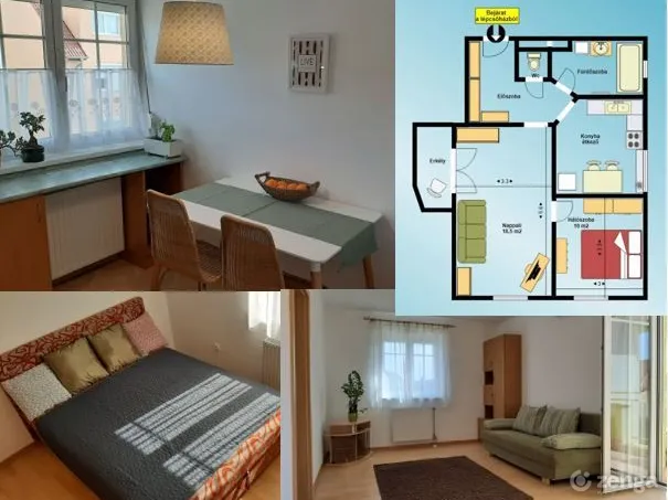 Eladó lakás Sopron, Ravazd utcai lakótelep 55 nm