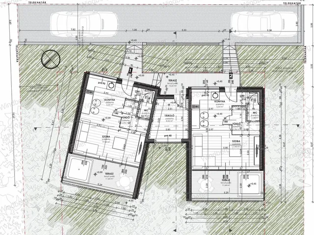 Eladó telek Kismaros 931 nm