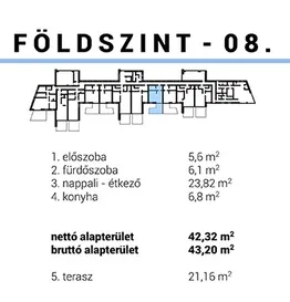 Eladó lakás Ráckeve 42 nm