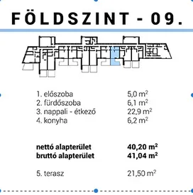 Eladó lakás Ráckeve 40 nm