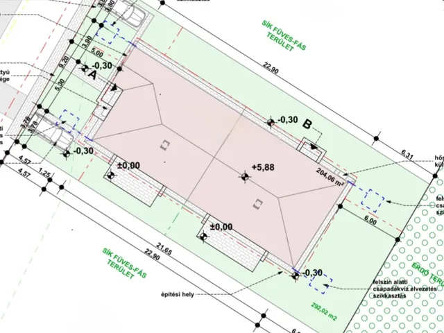 Eladó új építésű lakópark Kiskunlacháza 79 nm