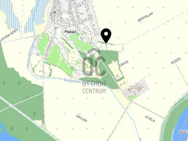 Eladó telek Makád 730 nm