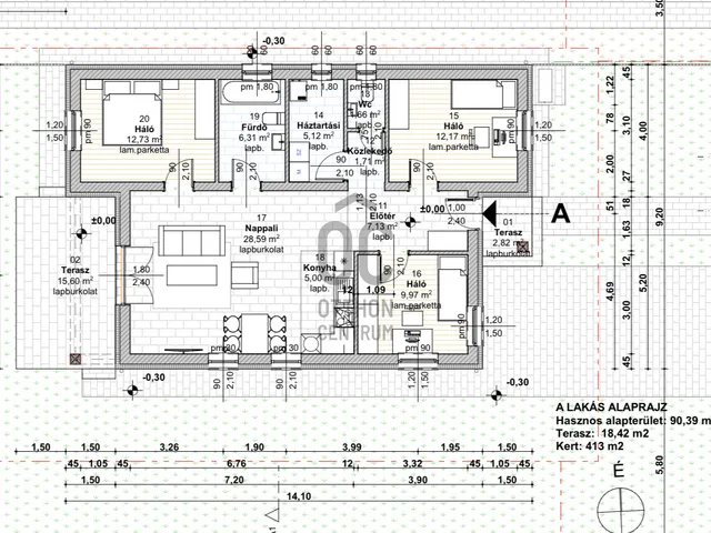 Eladó ház Kiskunlacháza 90 nm