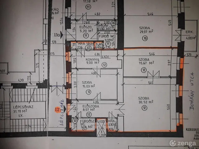 Eladó lakás Budapest VII. kerület 84 nm