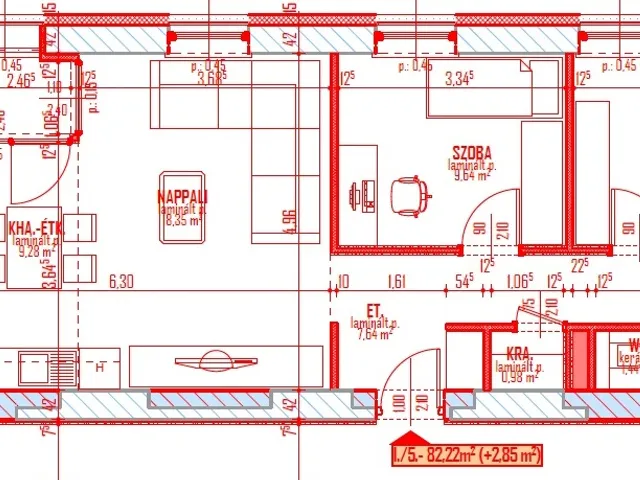 Eladó lakás Budapest IV. kerület, Ezred utca 82 nm
