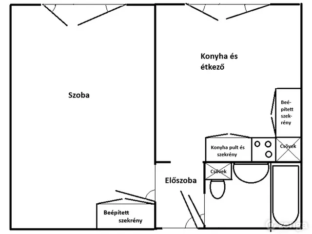 Eladó lakás Székesfehérvár, Ősz utca 36 nm