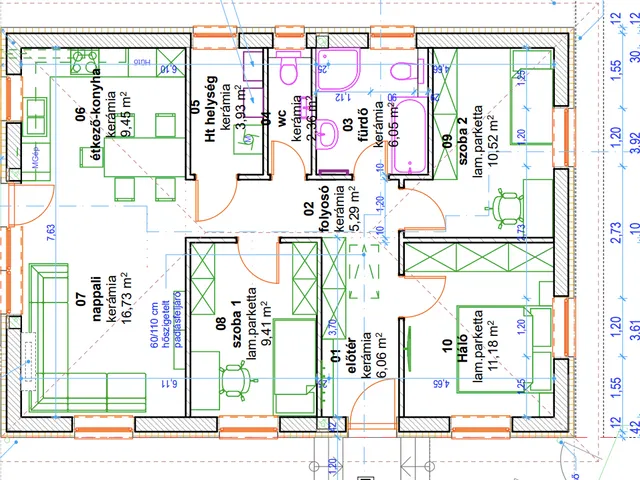 Eladó ház Ballószög 81 nm