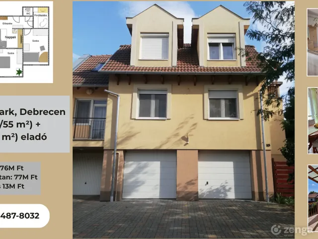Eladó lakás Debrecen, Liget II lakópark 59 nm