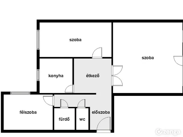 Kiadó lakás Budapest XI. kerület, Gazdagrét 74 nm