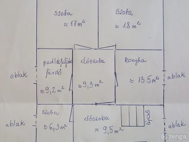 Eladó ház Kerkafalva 73 nm