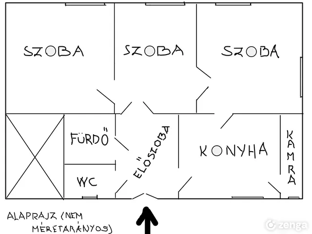 Kiadó ház Szeged, Alsóváros 100 nm