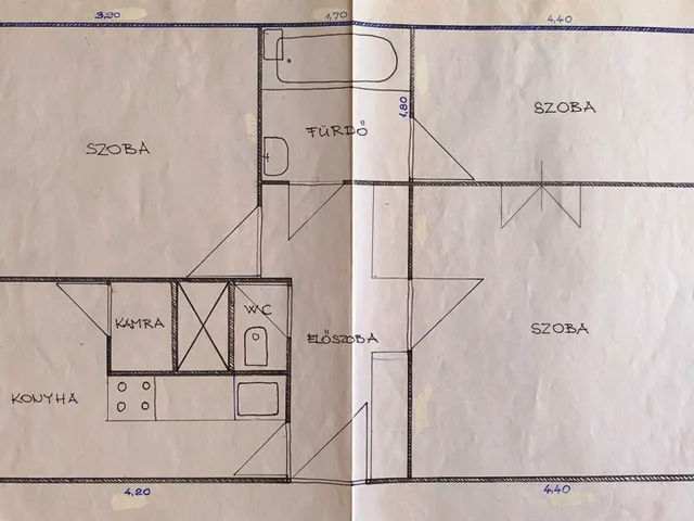 Eladó lakás Budapest XX. kerület, Pesterzsébet 60 nm