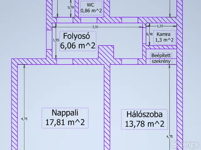Eladó lakás Újfehértó 52 nm