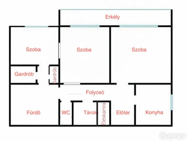 Eladó lakás Budapest XX. kerület, Pesterzsébet 67 nm