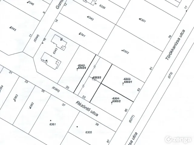 Eladó telek Szeged, Rézöntő utca 807 nm