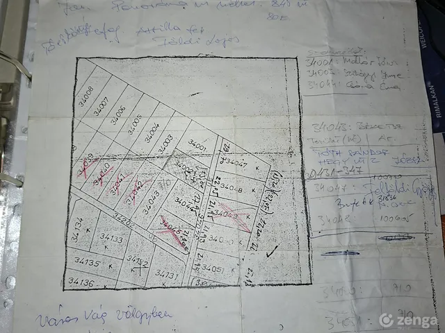 Eladó telek Debrecen, Bayk András-kert 820 nm