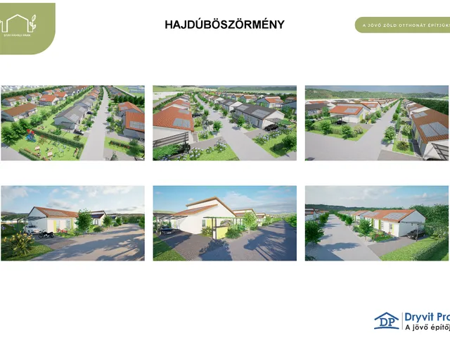 Eladó új építésű lakópark Hajdúböszörmény, Fazekas Mihály utca 78 nm