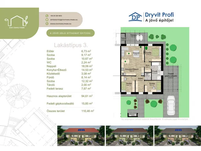 Eladó lakás Hajdúböszörmény 95 nm