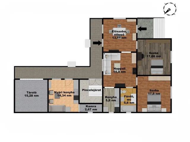 Eladó ház Gyöngyöspata 90 nm