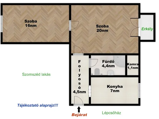 Eladó lakás Petőfibánya, Liszt Ferenc utca 53 nm