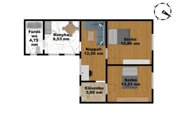 Eladó ház Hatvan, Újhatvan 60 nm