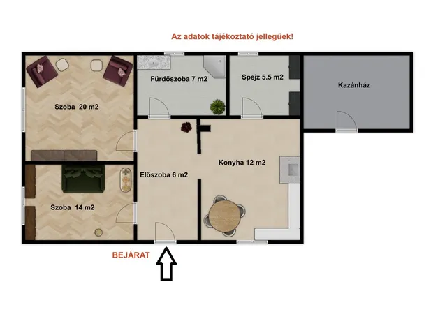 Eladó ház Lőrinci 65 nm