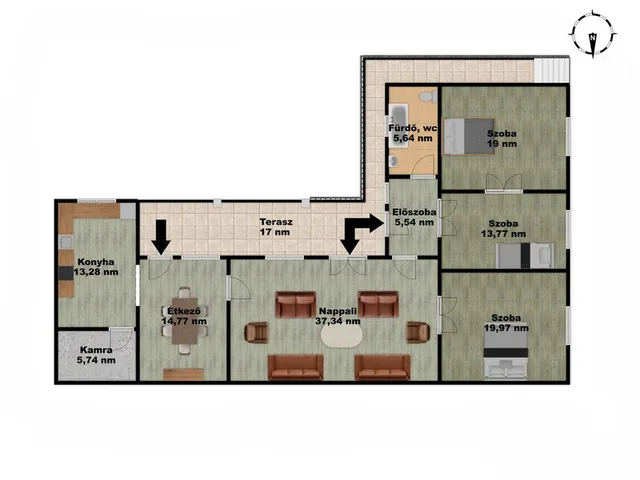 Eladó ház Apc 135 nm