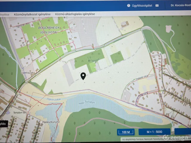 Eladó telek Fertőrákos, Golgota 1151 nm