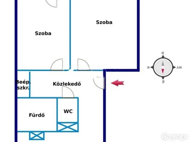 Kiadó lakás Dombóvár 55 nm