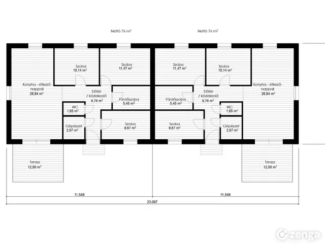 Eladó lakás Jászberény, Szatmári lakópark méz utca 76 nm