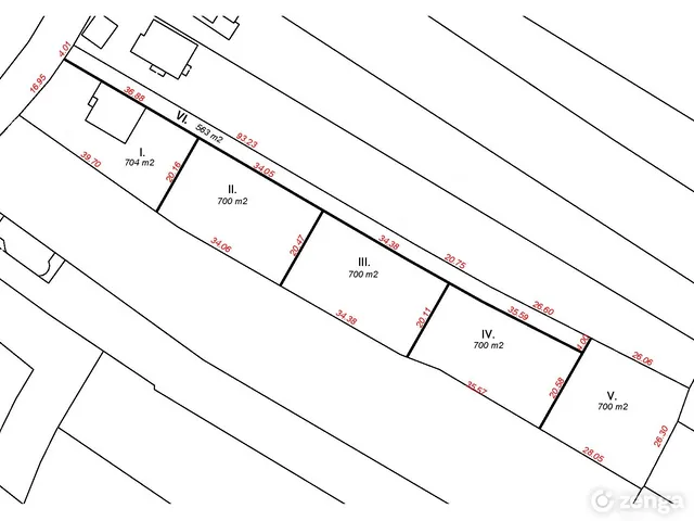 Eladó telek Székesfehérvár, Öreghegy 700 nm