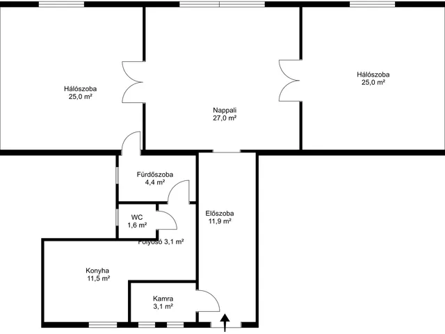 Eladó lakás Budapest V. kerület, Lipótváros, Nyugati tér  112 nm