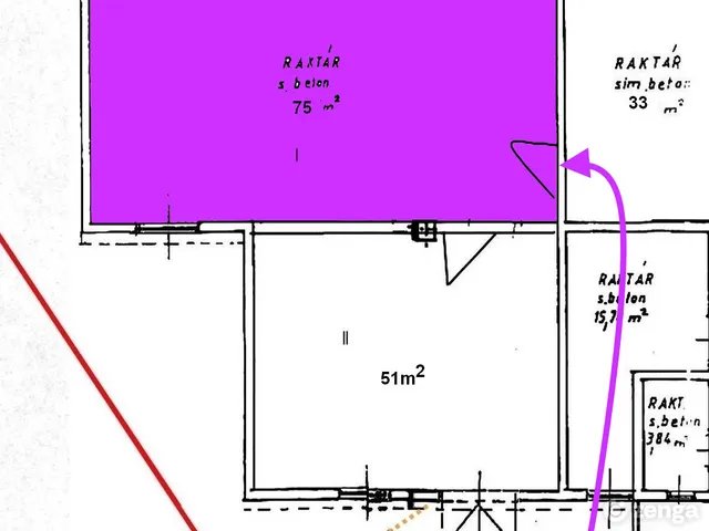 Kiadó kereskedelmi és ipari ingatlan Pécs, Megyer 75 nm