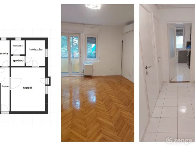 Eladó lakás Budapest XII. kerület, Virányos 47 nm