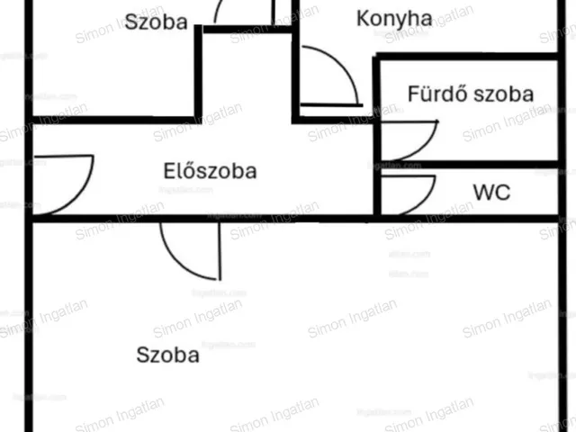 Eladó lakás Kecskemét, Belváros 70 nm