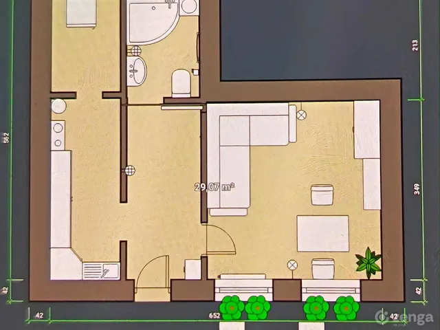 Eladó lakás Budapest IX. kerület, Középső Ferencváros 29 nm