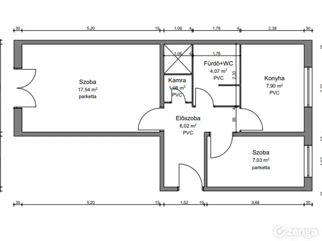 Eladó lakás Dunaújváros, Dózsa városrész 44 nm