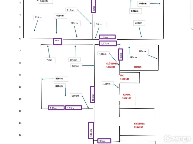 Eladó lakás Budapest VI. kerület 118 nm