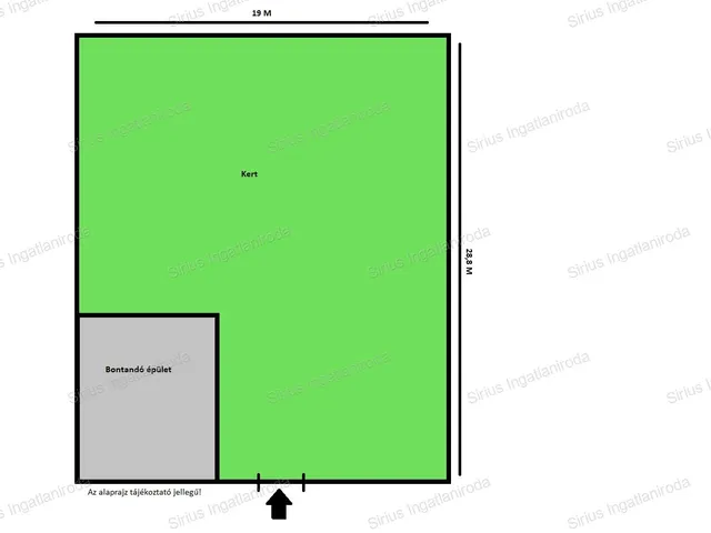 Eladó telek Budapest XX. kerület 547 nm