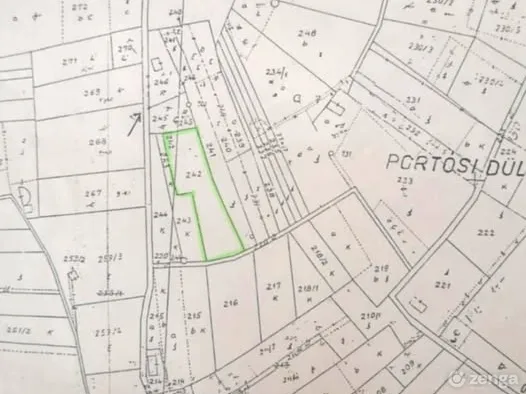 Eladó telek Kékkút 2066 nm