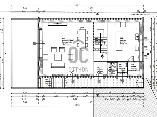 Eladó telek Csömör 804 nm