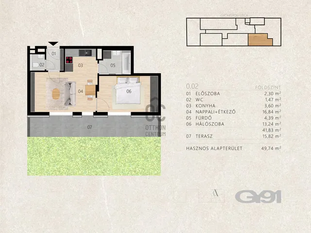 Eladó lakás Budapest XIII. kerület, Angyalföld 41 nm