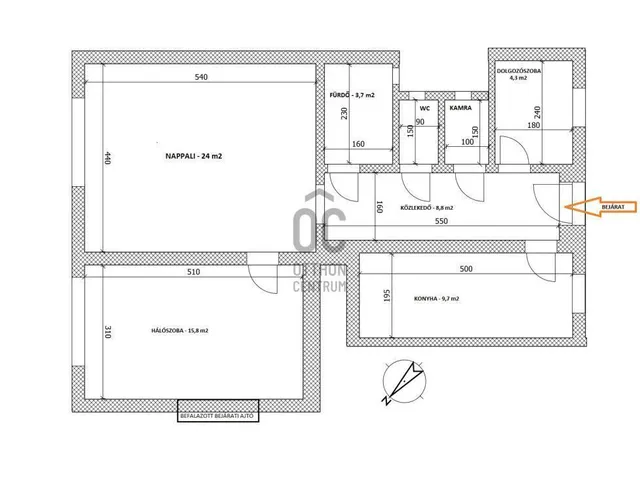 Eladó lakás Budapest XIII. kerület, Újlipótváros 69 nm