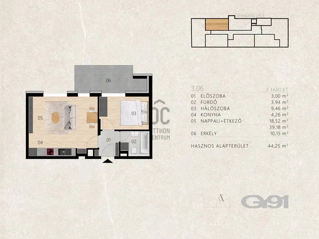 Eladó lakás Budapest XIII. kerület, Angyalföld 39 nm