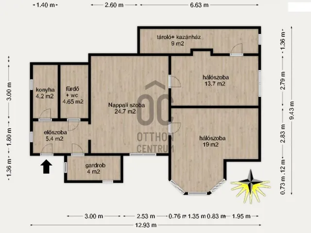 Eladó lakás Budapest XIV. kerület, Herminamező 84 nm
