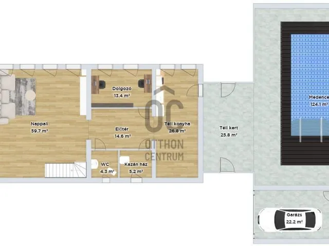 Eladó ház Budapest XVI. kerület, Sashalom 360 nm