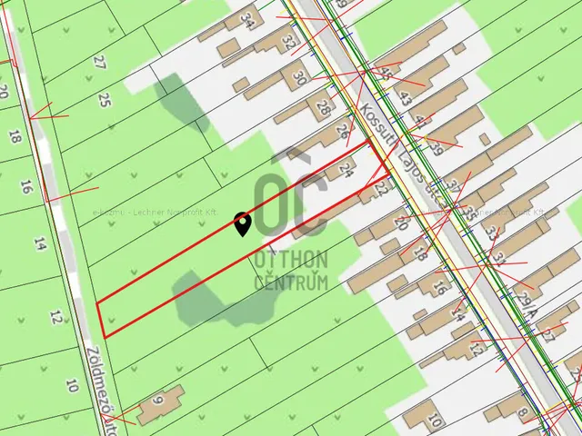 Eladó telek Nagytarcsa 2167 nm