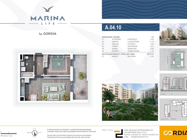 Eladó lakás Budapest XIII. kerület, Népsziget, Cserhalom 40 nm