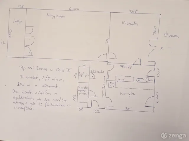 Eladó lakás Budapest XX. kerület 55 nm